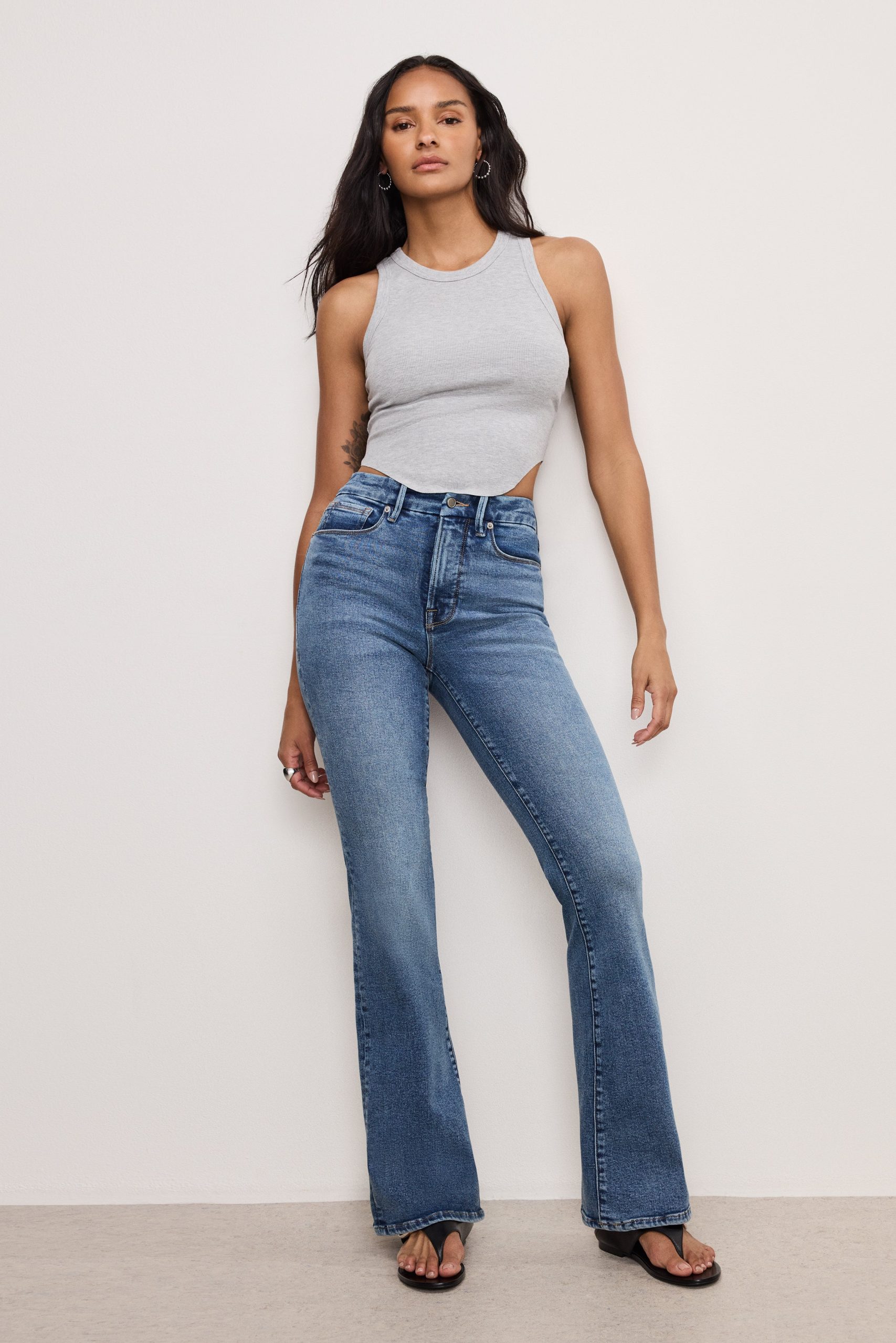 COMPRESSION GOOD CLASSIC BOOTCUT JEANS | INDIGO254 - Image 2