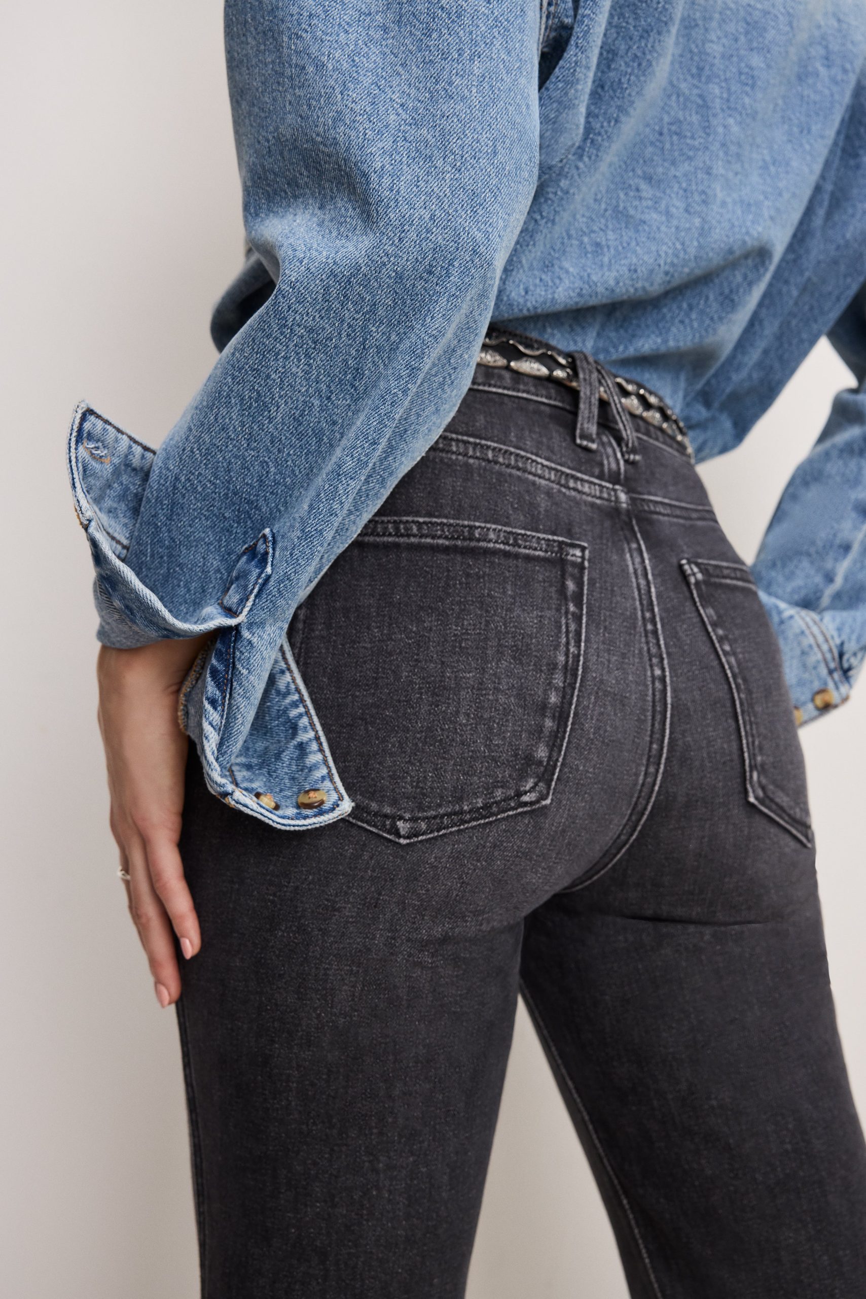 GOOD COWBOY BOOTCUT JEANS | BLACK354 - Image 6