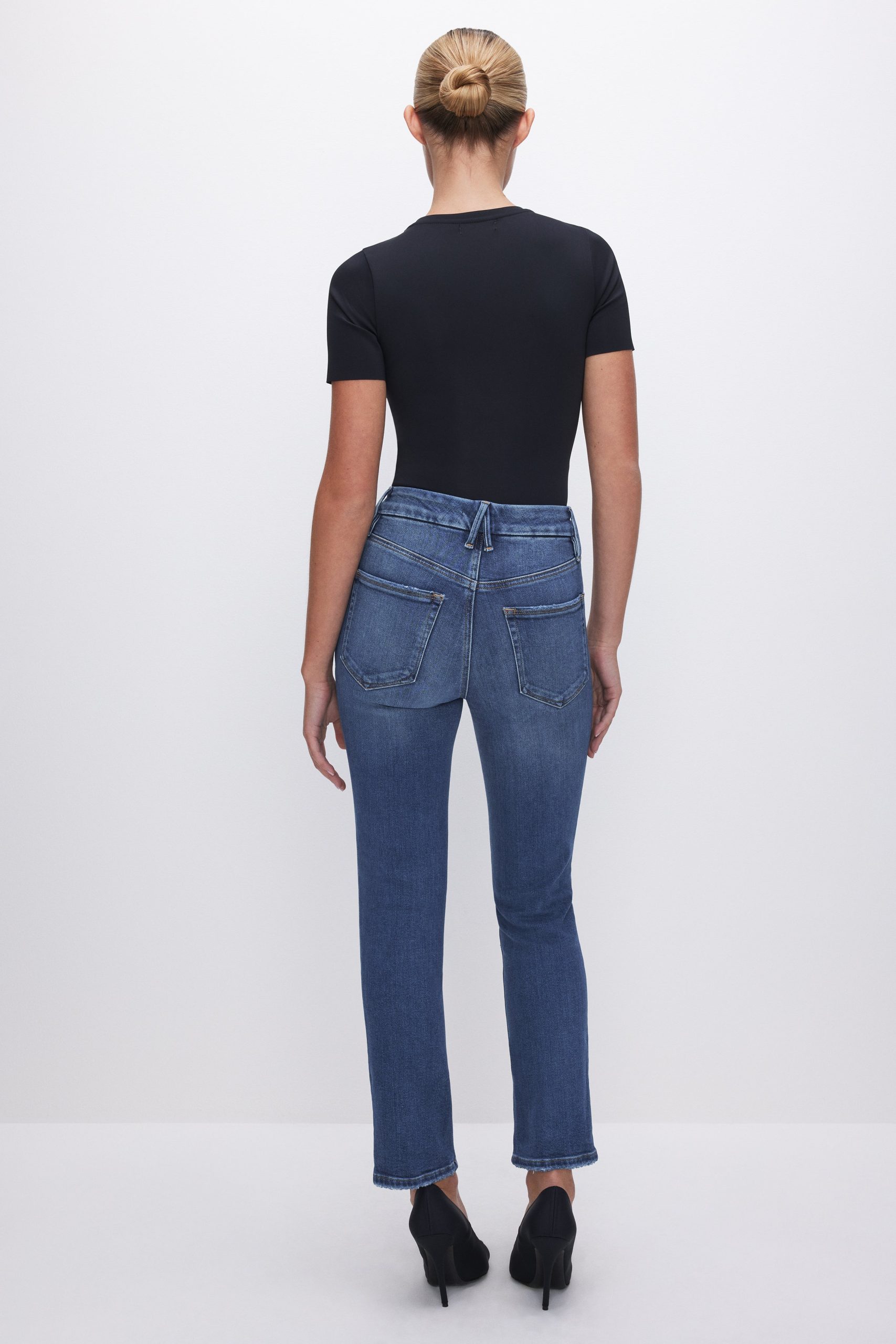 GOOD STRAIGHT COMPRESSION JEANS | INDIGO271 - Image 4