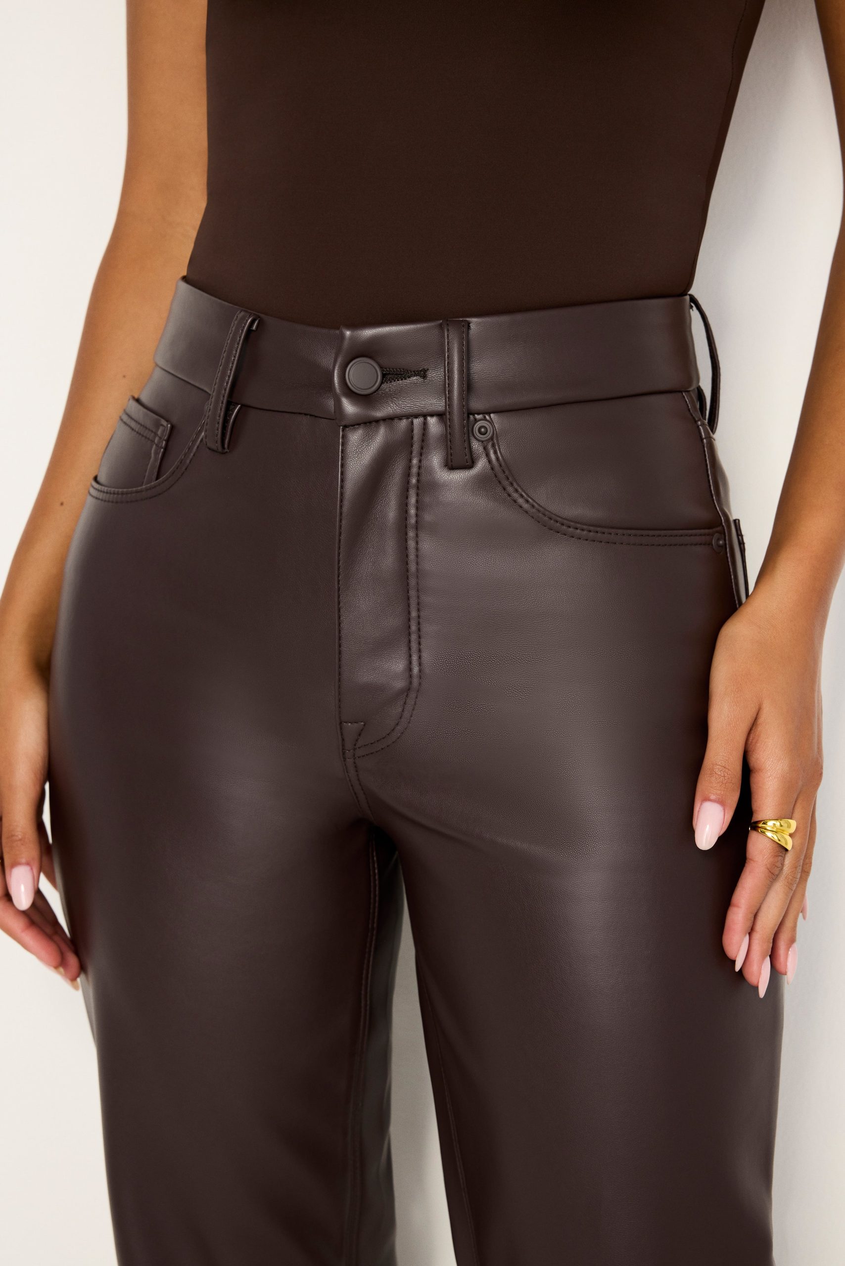 GOOD ICON FAUX LEATHER PANTS | BARK003 - Image 4