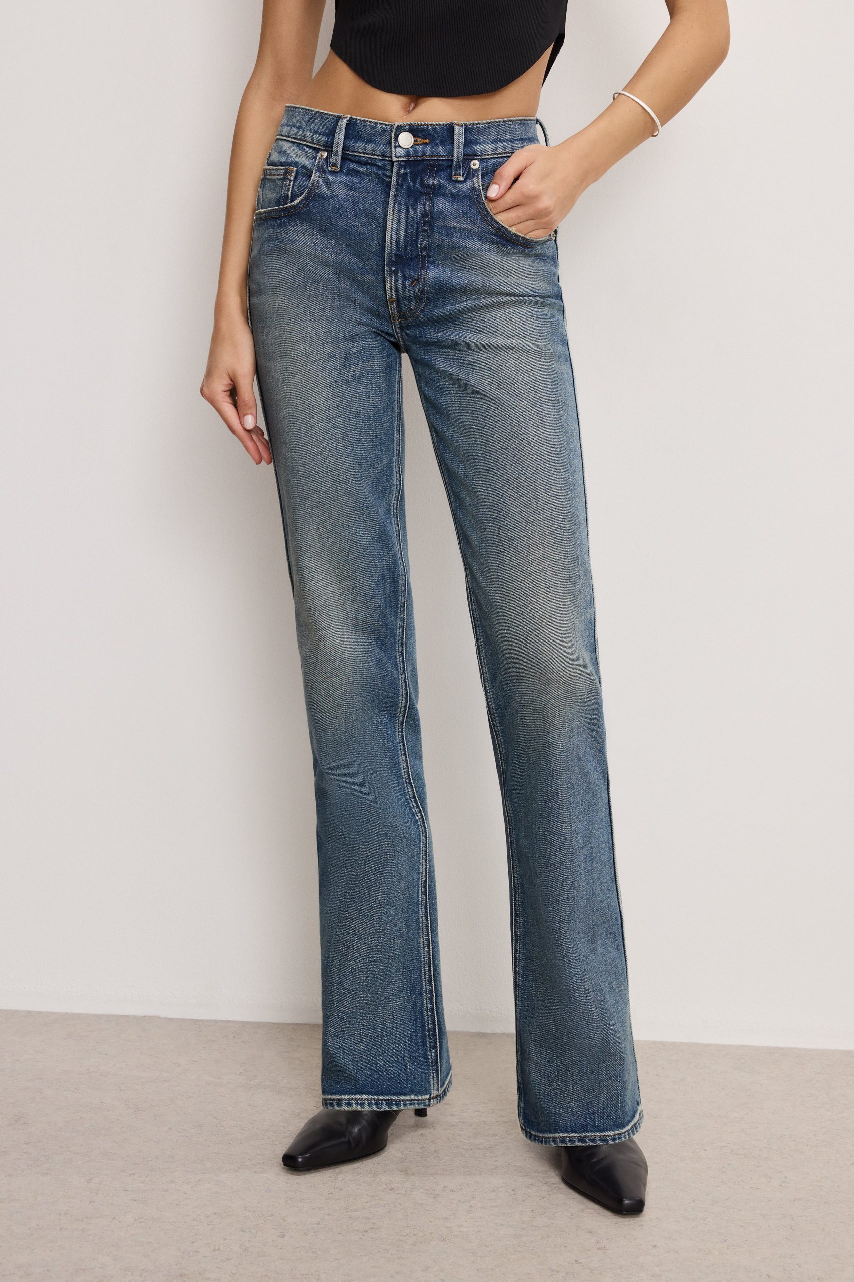 GOOD COWBOY BOOTCUT JEANS | INDIGO783 - Image 2