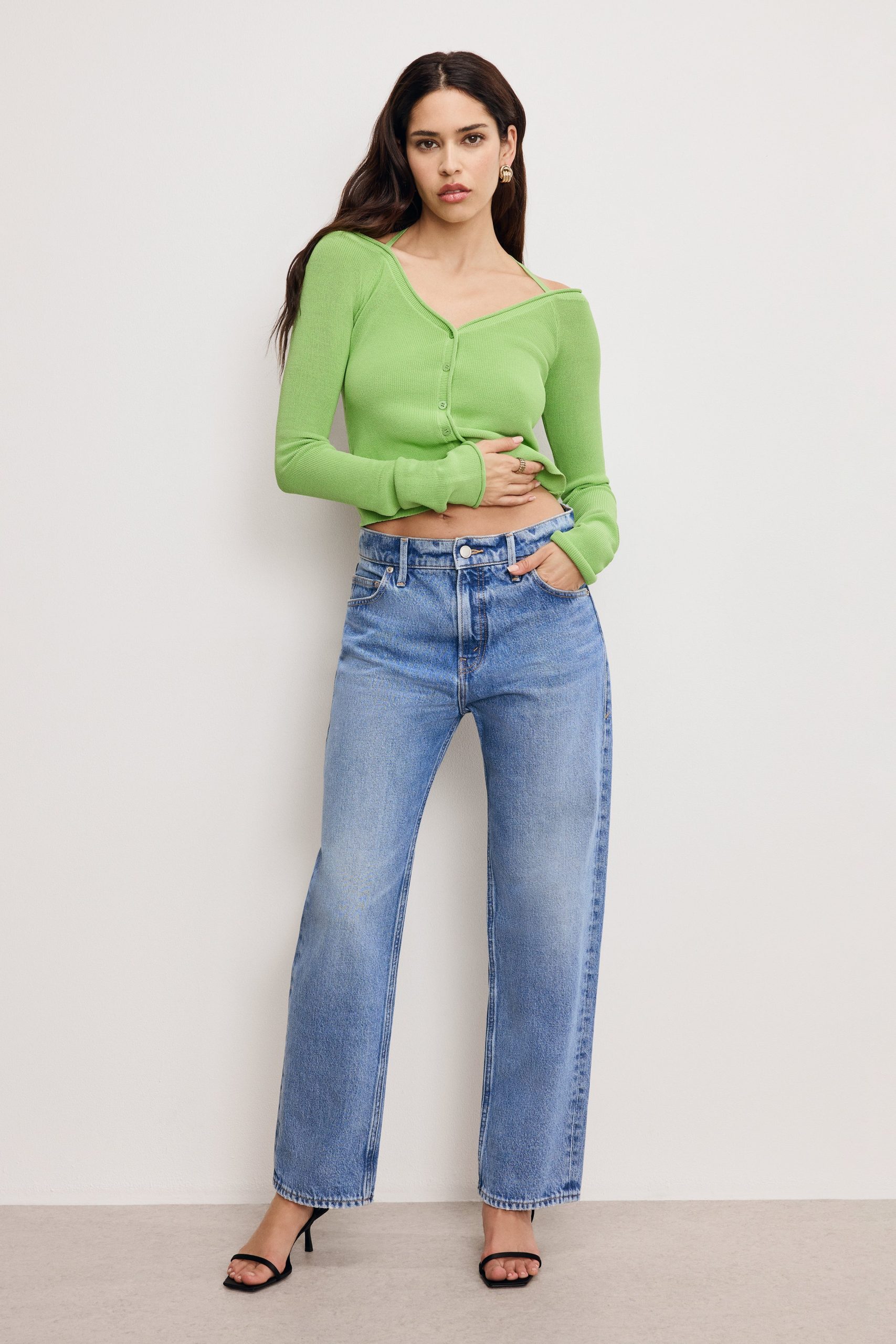GOOD RELAXED STRAIGHT JEANS | INDIGO885