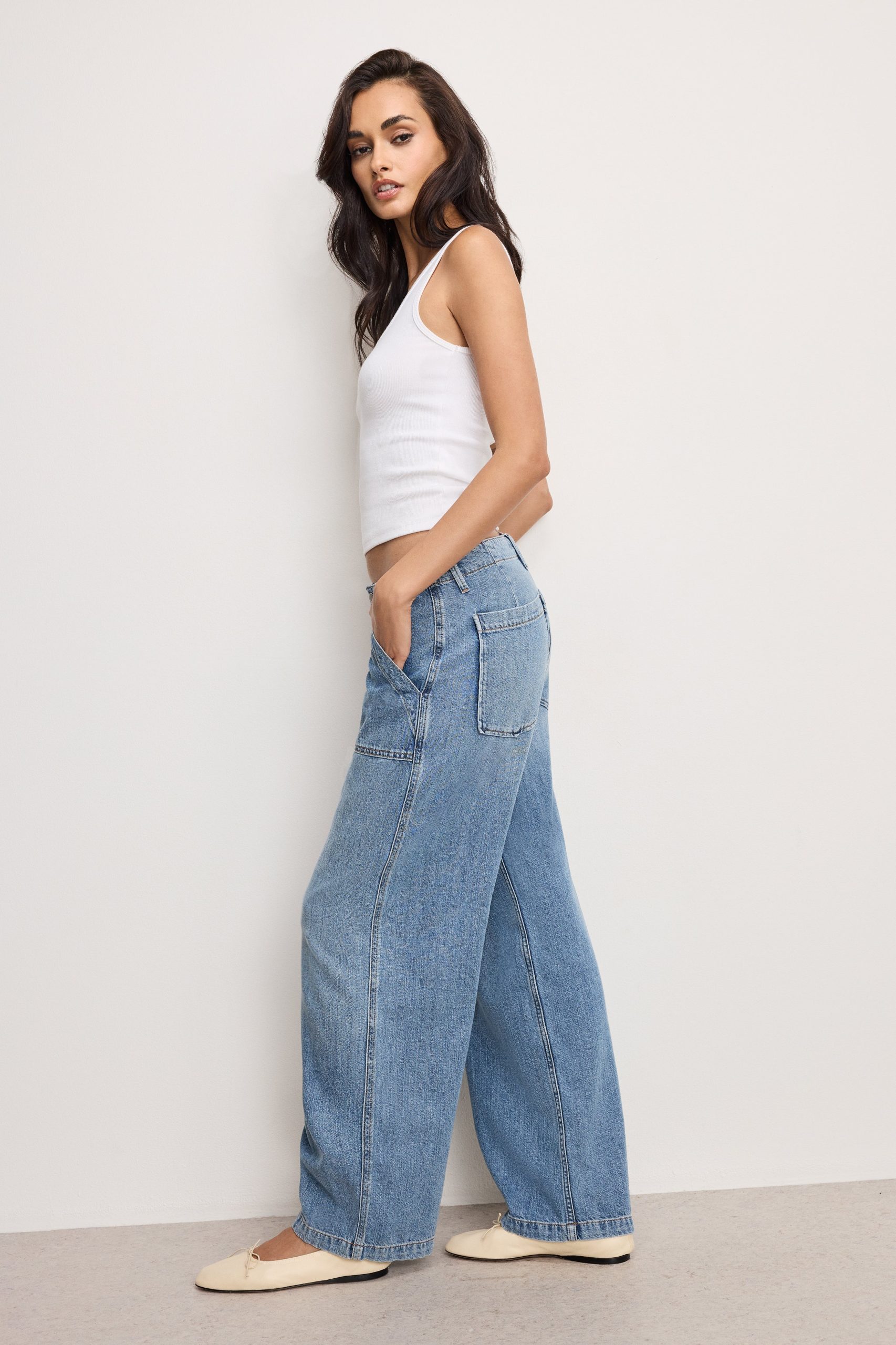 LITE LINEN DENIM PANTS | INDIGO786 - Image 3