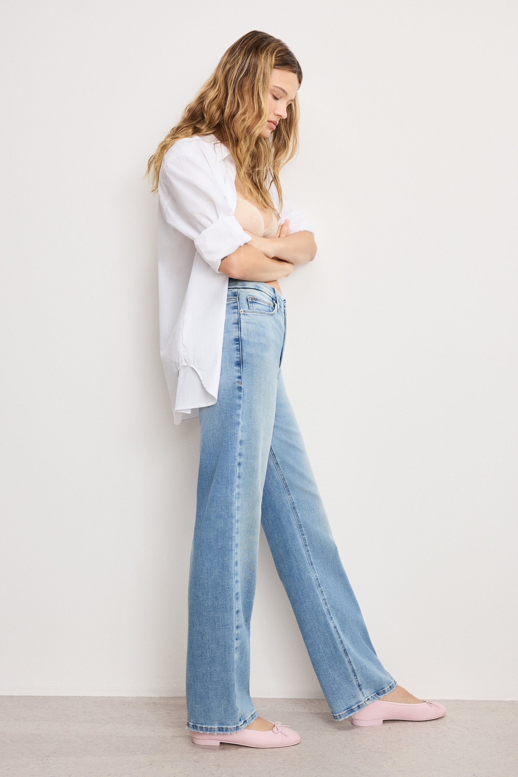 SOFT TECH GOOD TRUE STRAIGHT JEANS | INDIGO1073 - Image 2