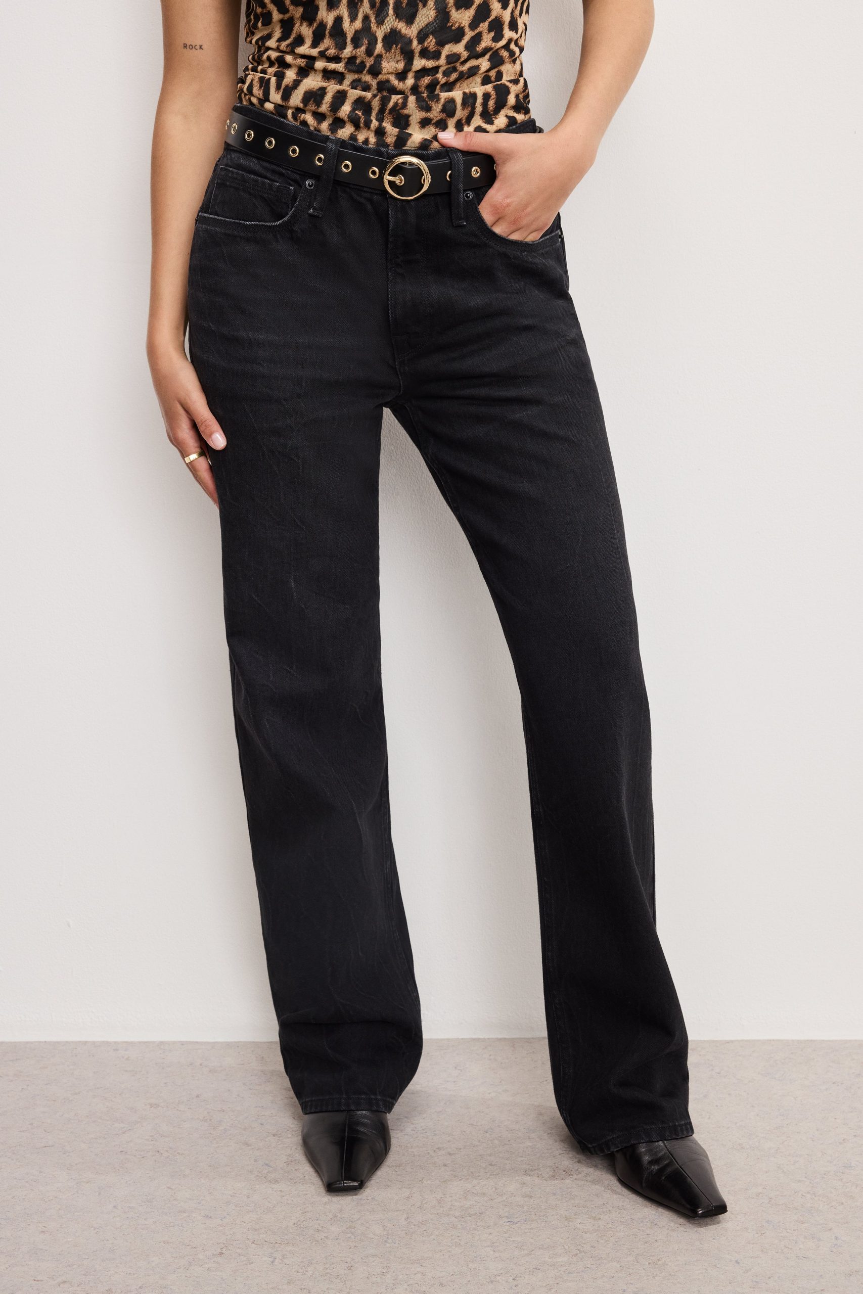 GOOD PETITE 90s RELAXED JEANS | BLACK406 - Image 2