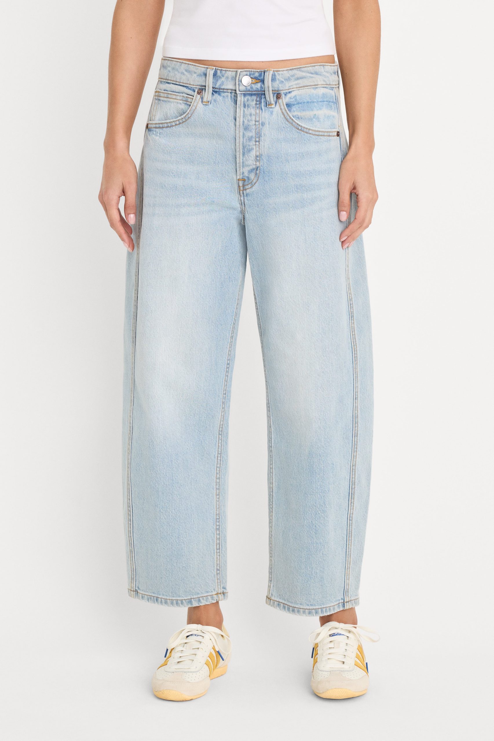 VINTAGE BARREL ANKLE JEANS | INDIGO1351 - Image 2