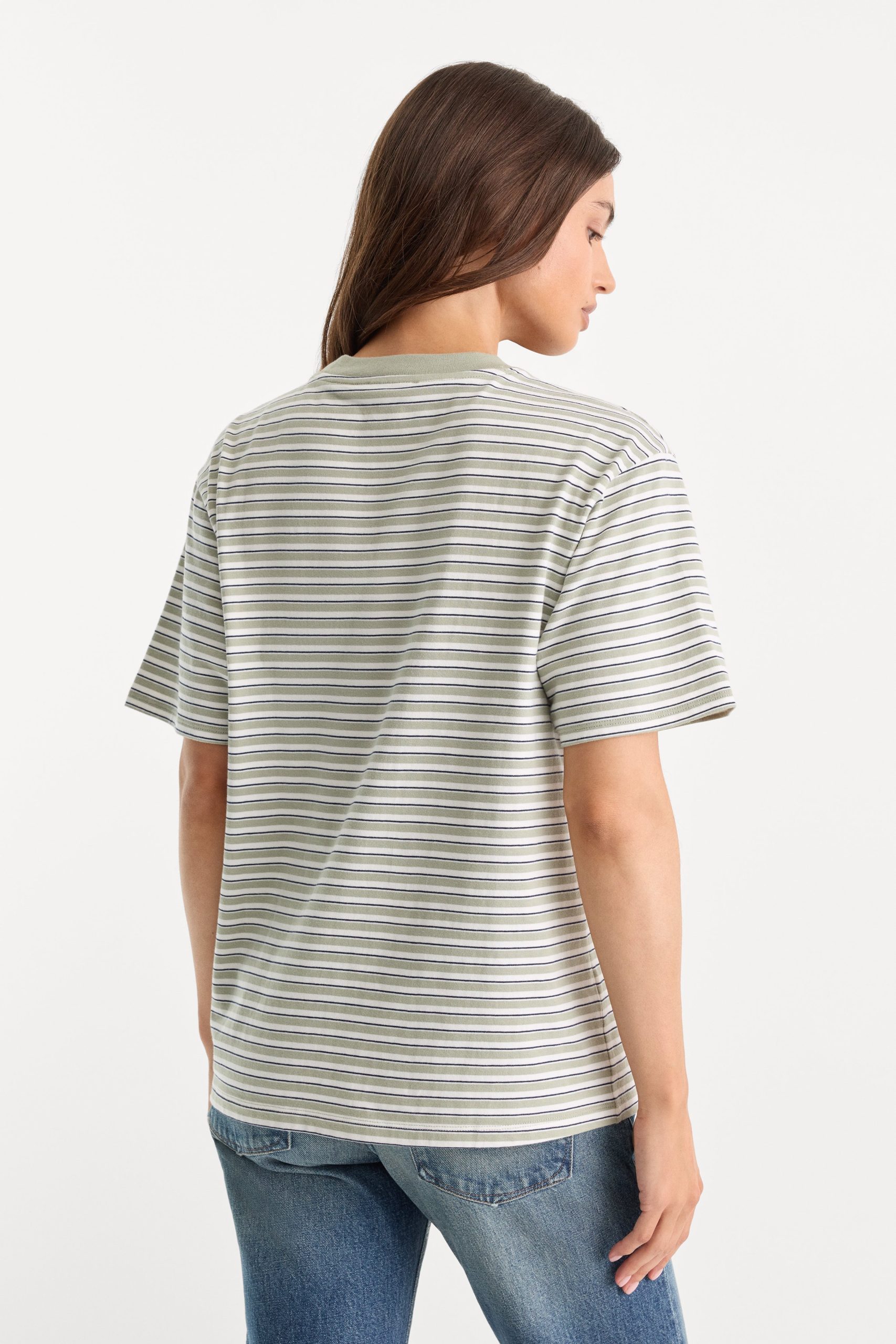 THE OVERSIZED TEE | CLASSIC STRIPE MOSSWELL - Image 4