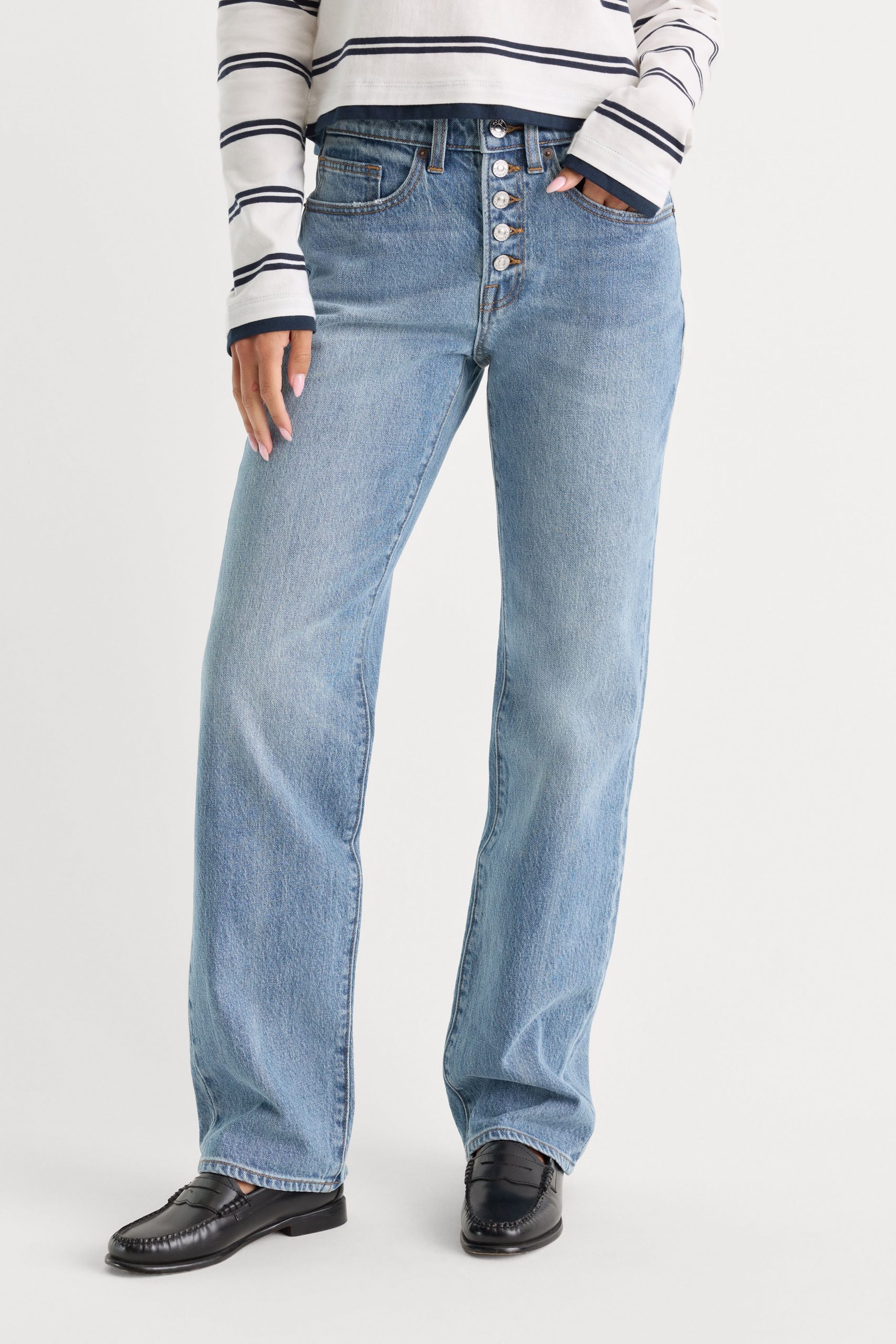 VINTAGE STRAIGHT JEANS | AMBER - Image 2