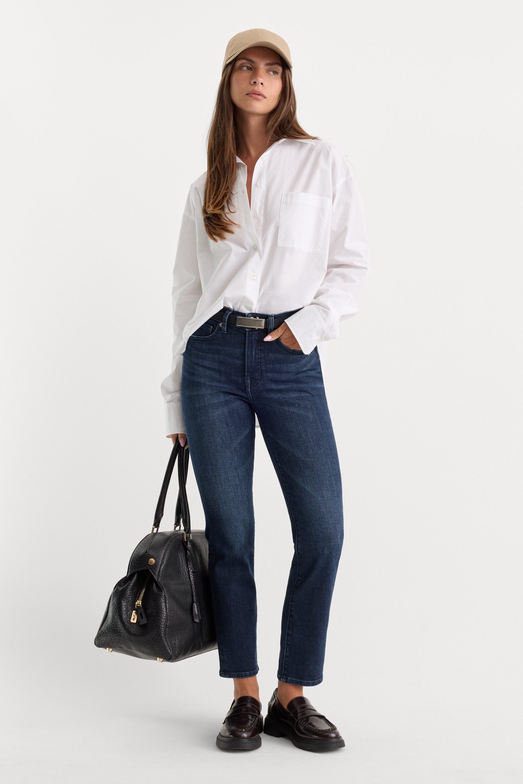 THE POPLIN EASY SHIRT | WHITE - Image 3
