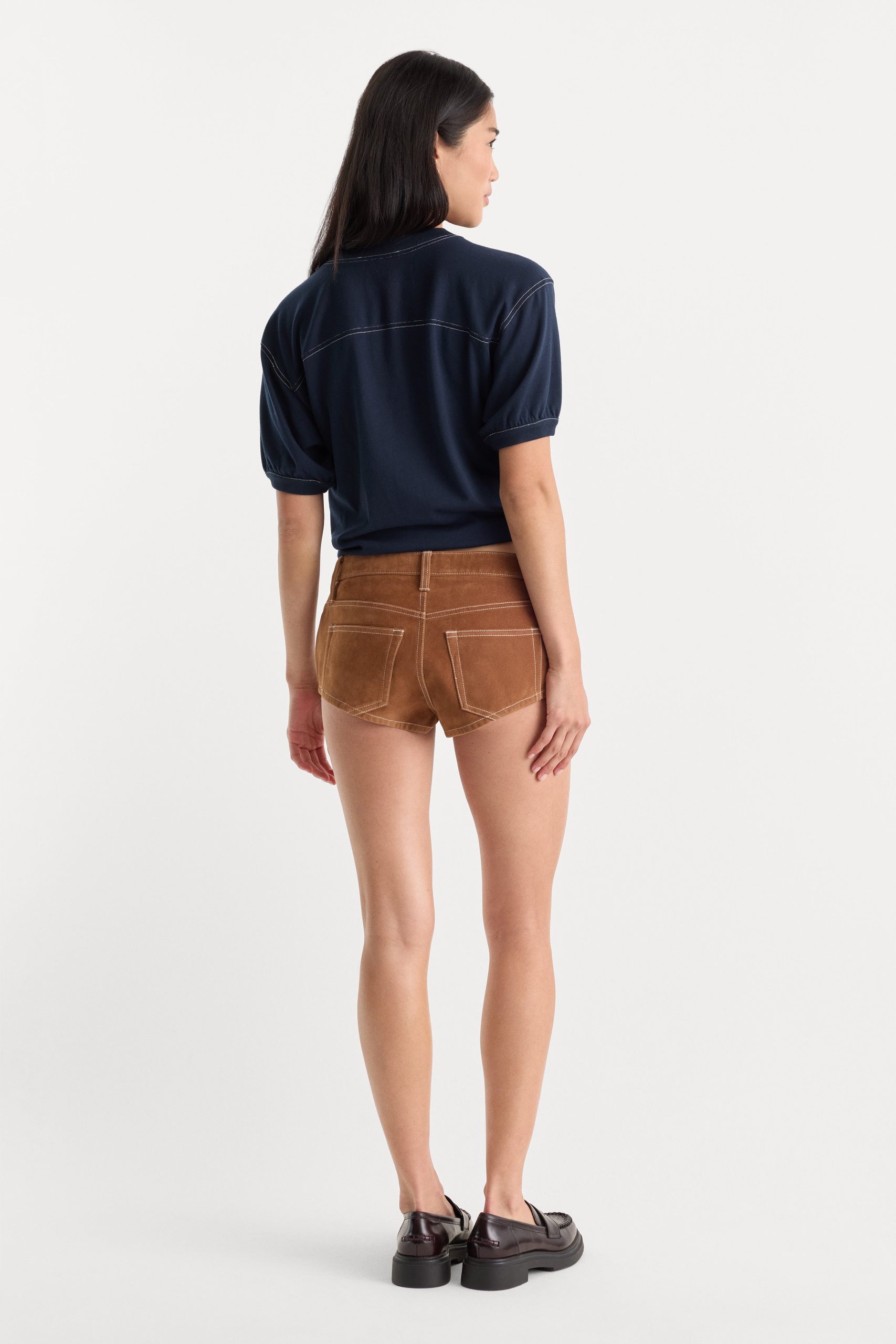THE BETTER THAN SUEDE MICRO SHORT | CAFE CLAY - Image 7