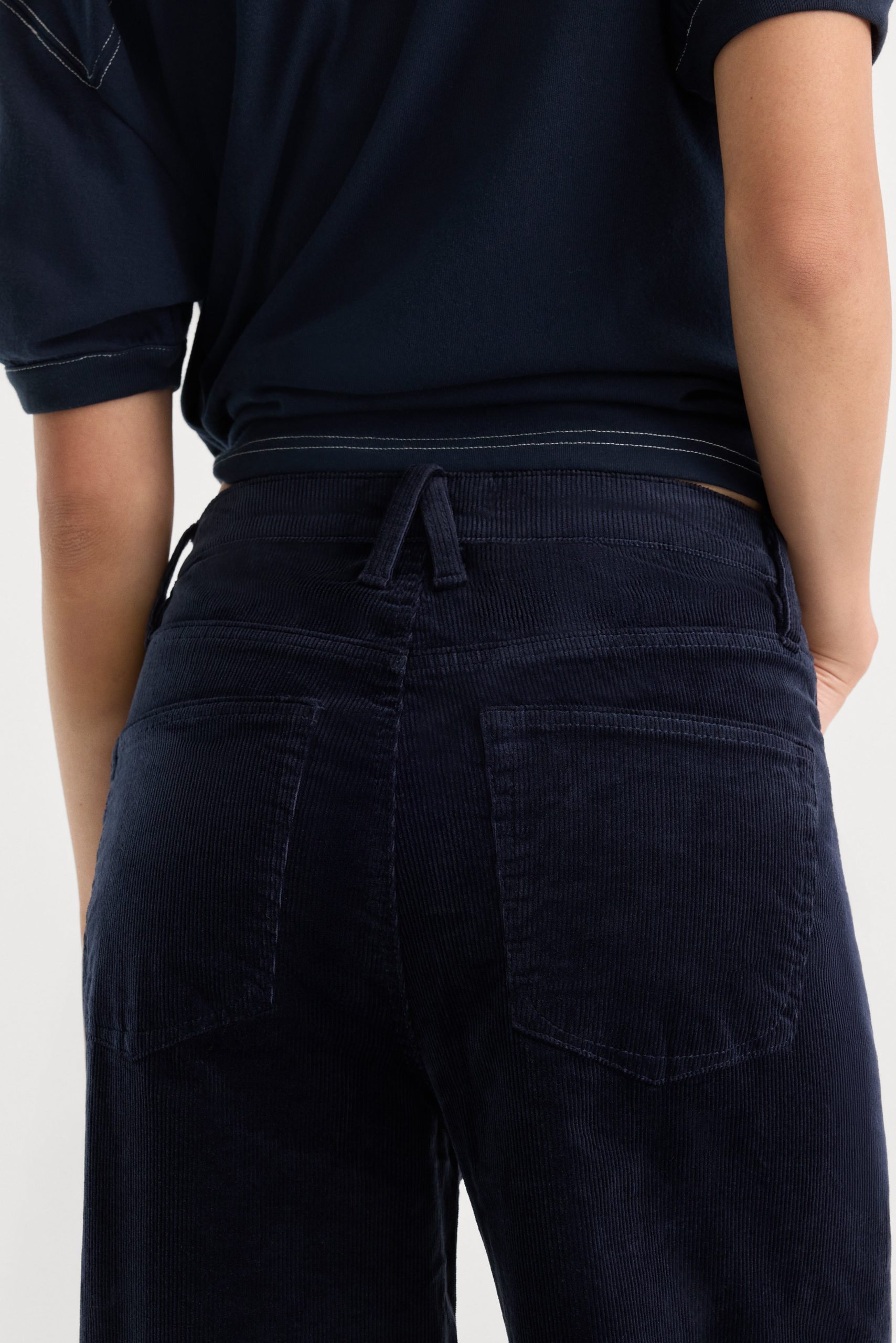 VINTAGE WIDE CORDUROY PANT | NEW NAVY002 - Image 7