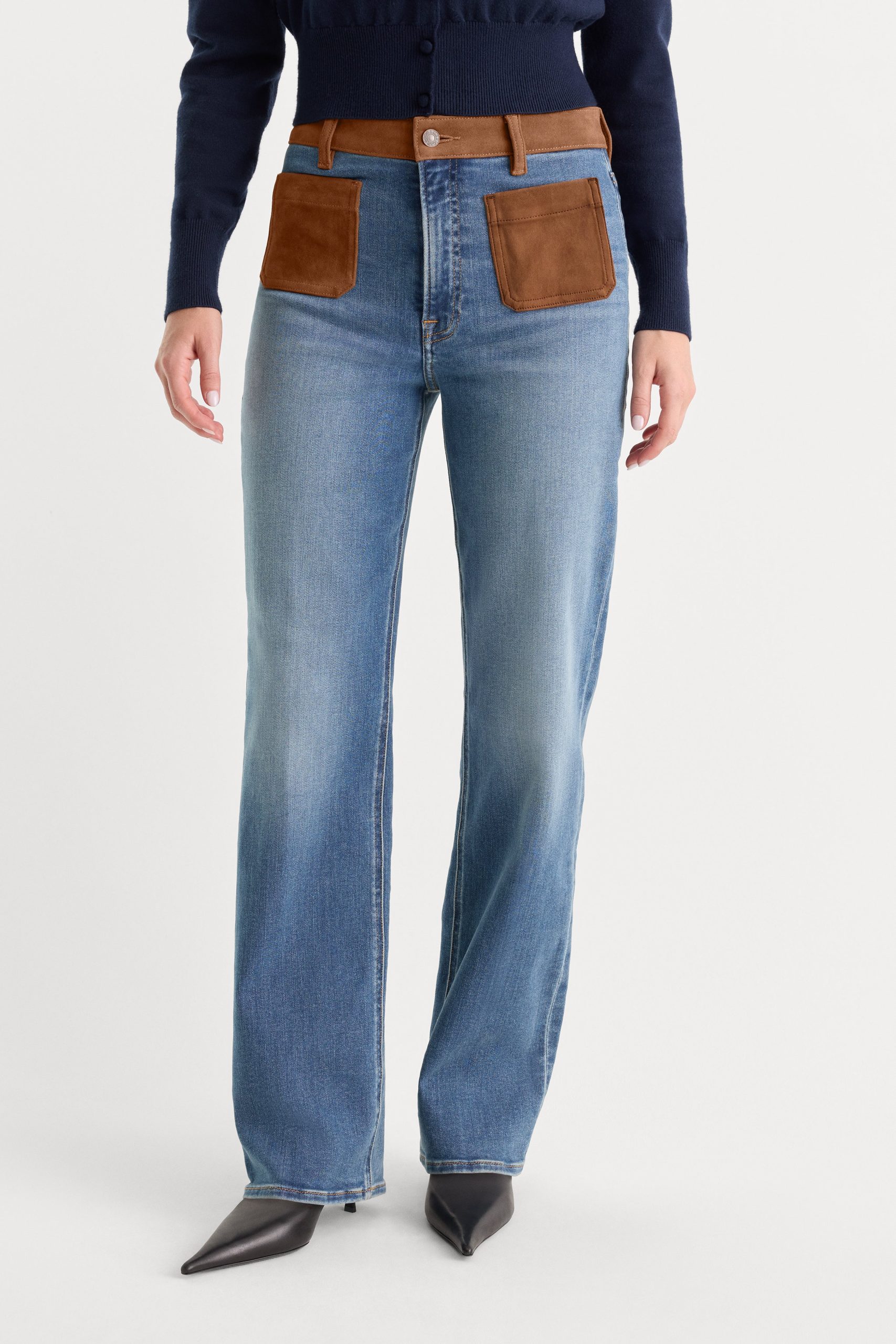 GOOD PETITE TRUE STRAIGHT JEANS | CREST