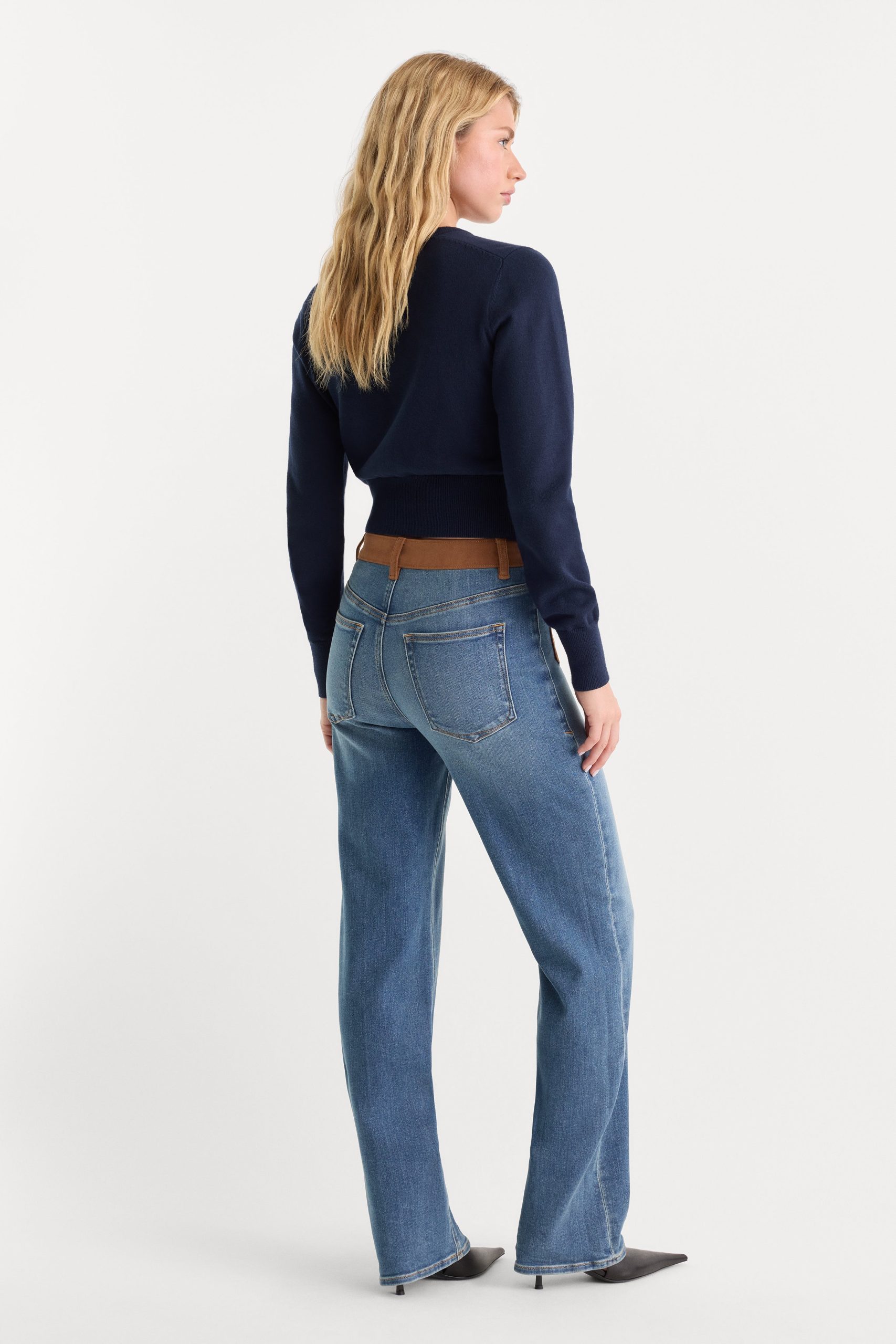 GOOD PETITE TRUE STRAIGHT JEANS | CREST - Image 5