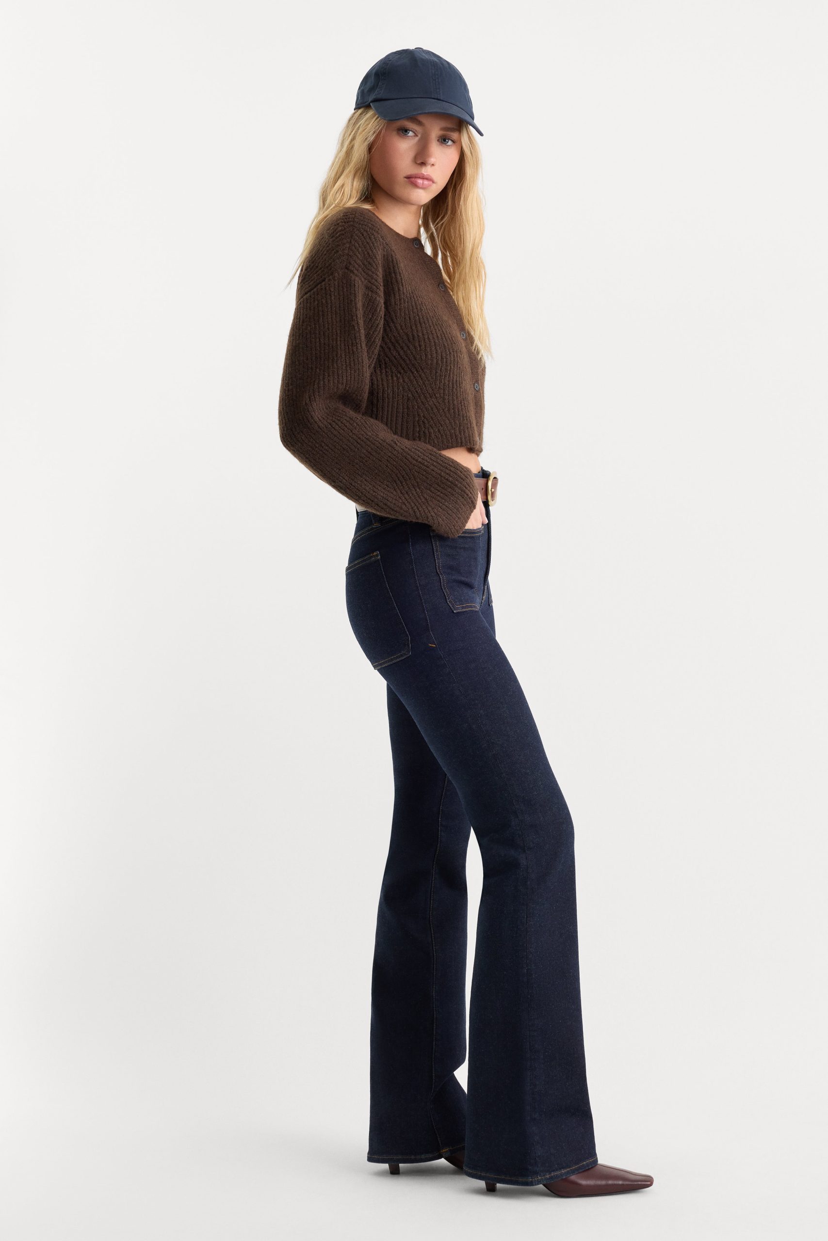 ALWAYS FITS PATCH POCKET GOOD CLASSIC BOOTCUT JEANS | DENETHICBLUE04 - Image 3