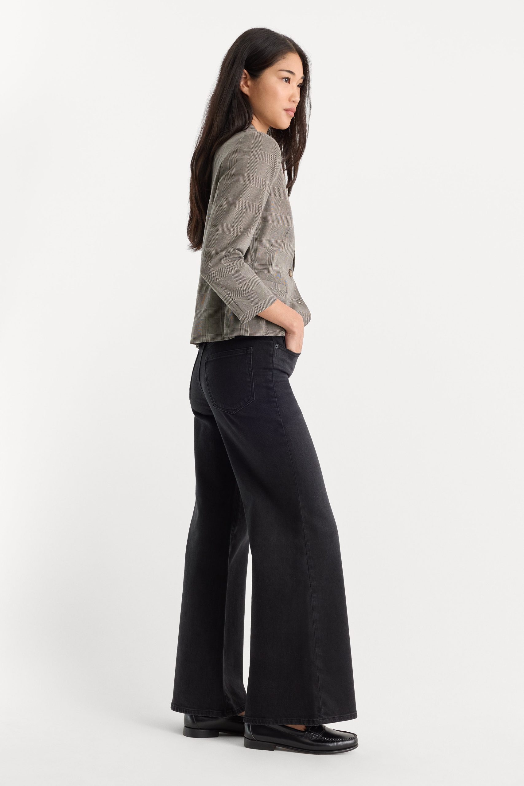 GOOD WAIST PALAZZO ANKLE JEANS | TYRE - Image 3