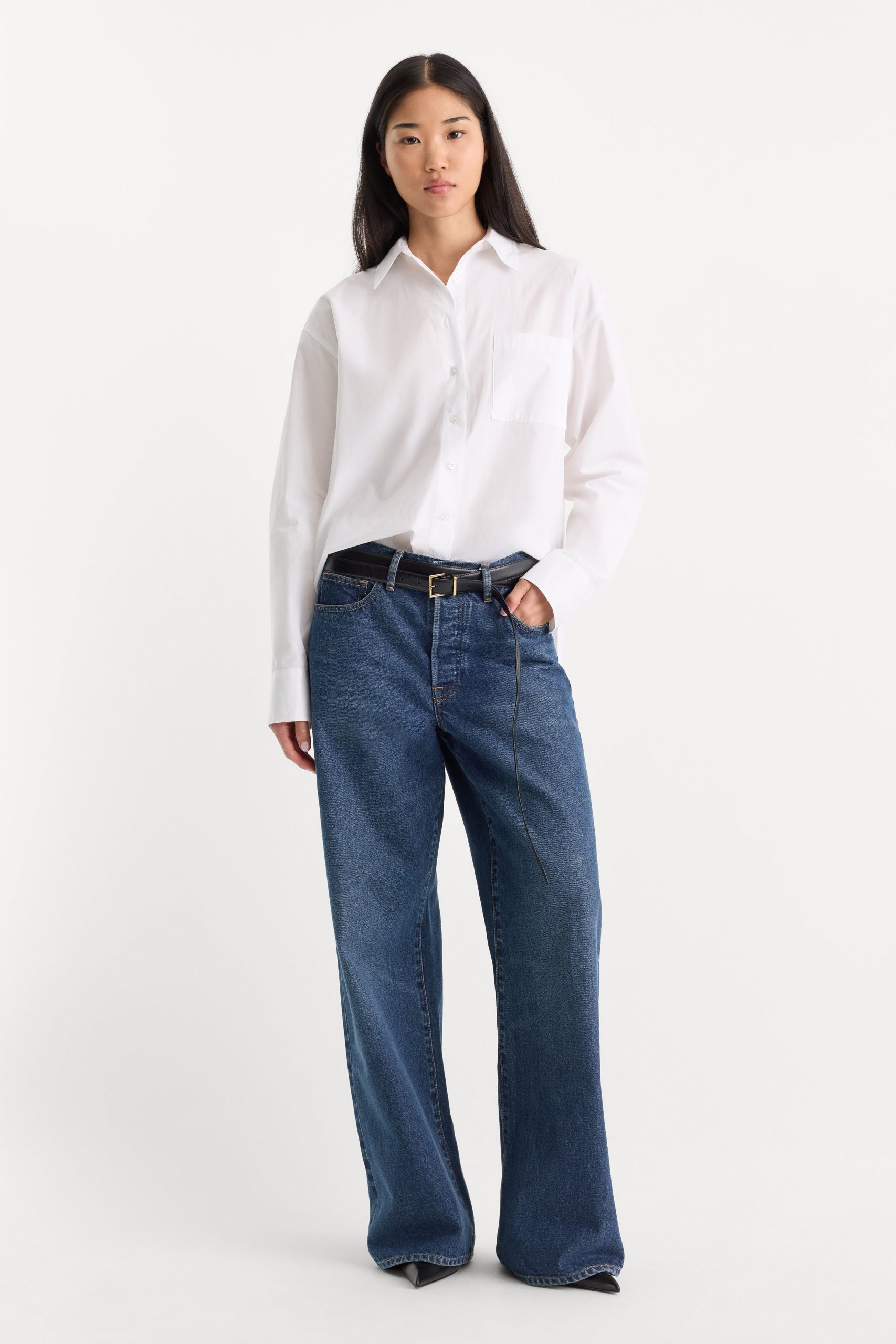 VINTAGE LOW SLUNG BAGGY JEANS | TRACE - Image 2