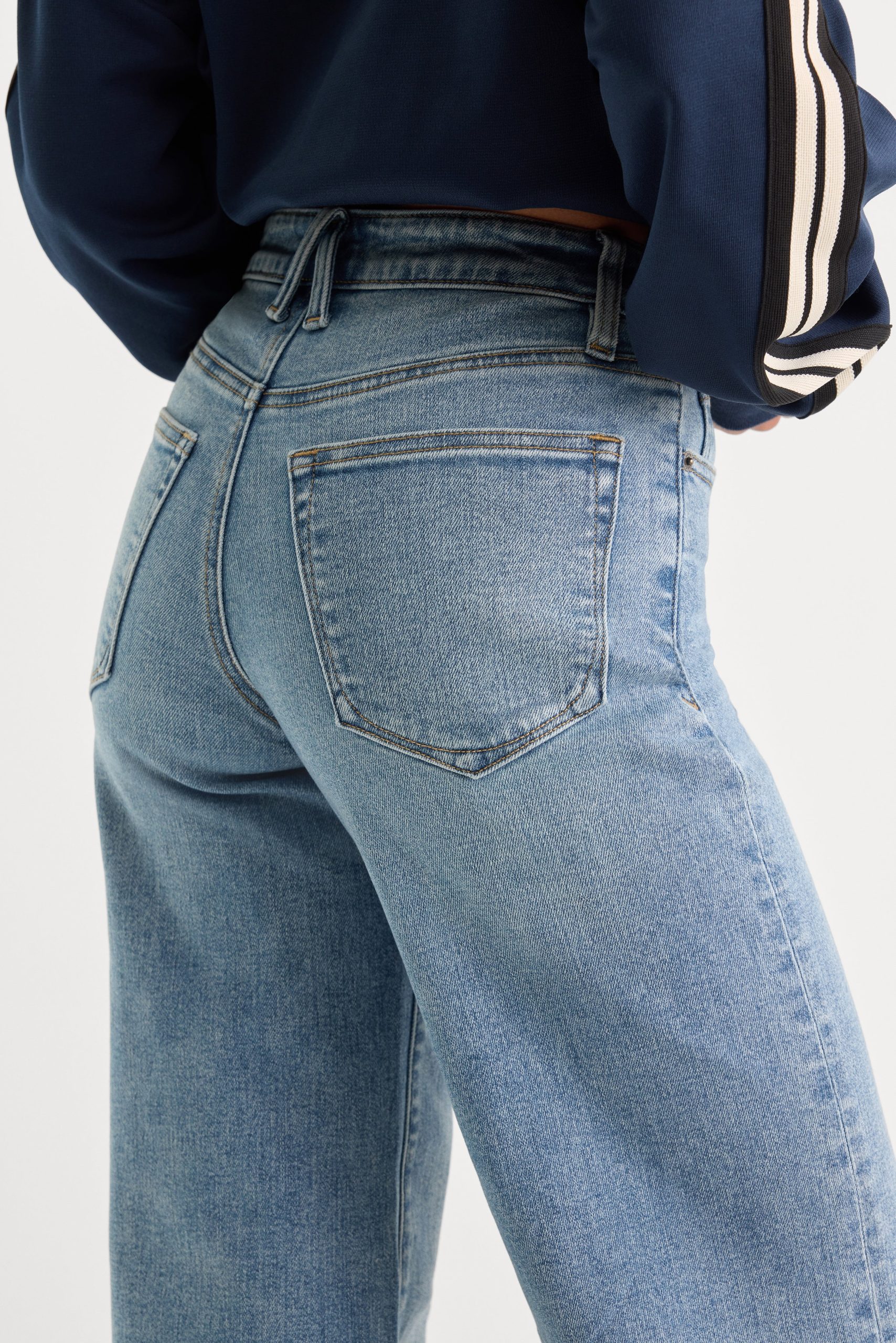 GOOD WAIST PALAZZO JEANS | INDIGO1154 - Image 6