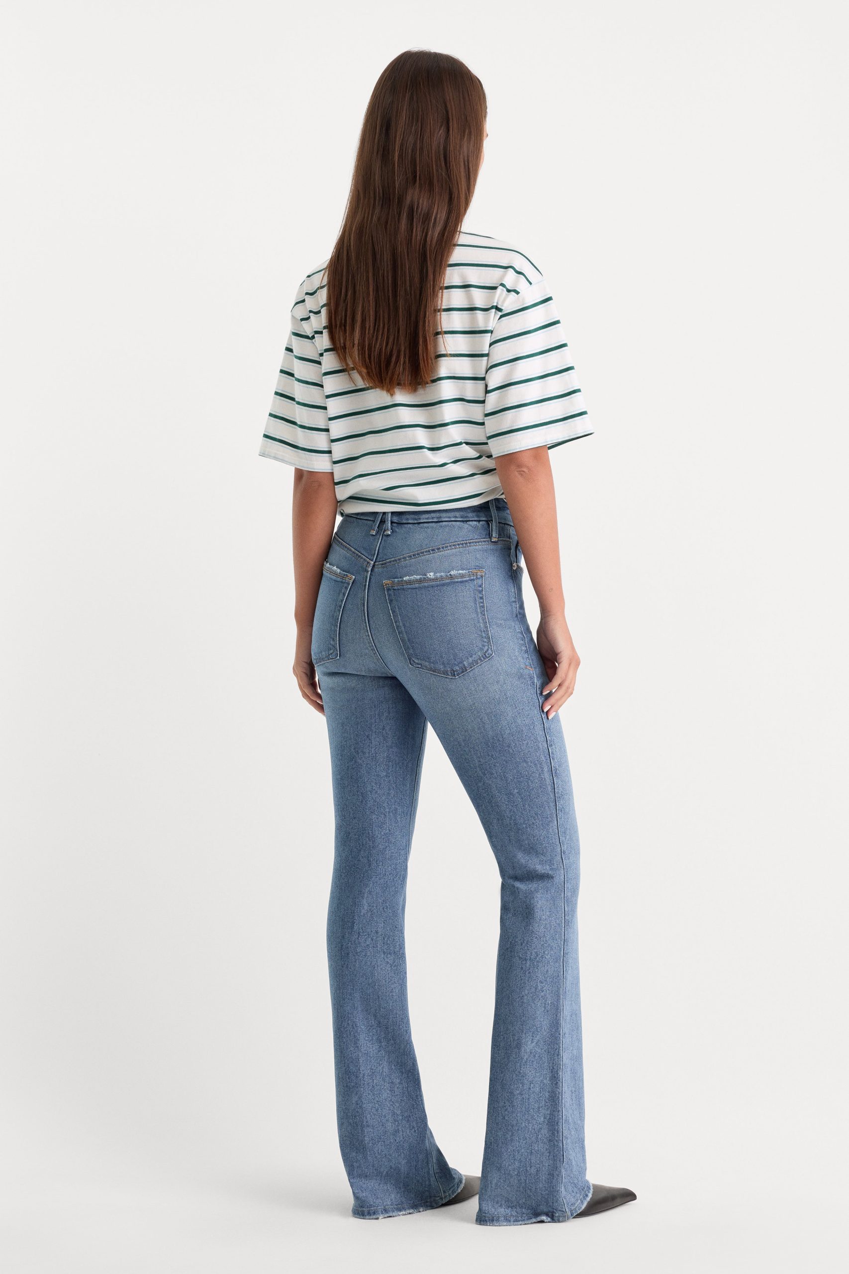 SOFT TECH GOOD CLASSIC BOOTCUT JEANS | INDIGO627 - Image 5