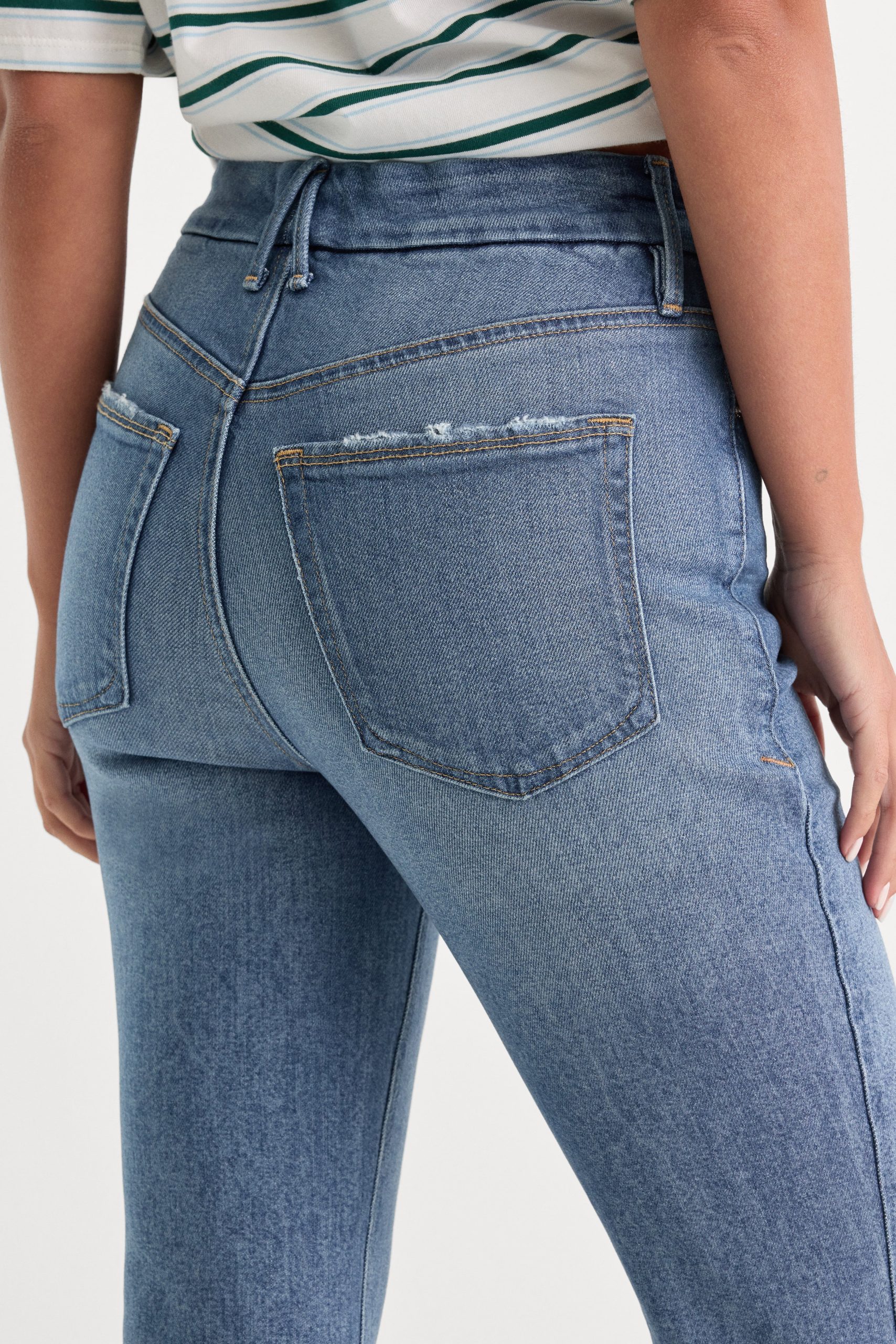 SOFT TECH GOOD CLASSIC BOOTCUT JEANS | INDIGO627 - Image 6