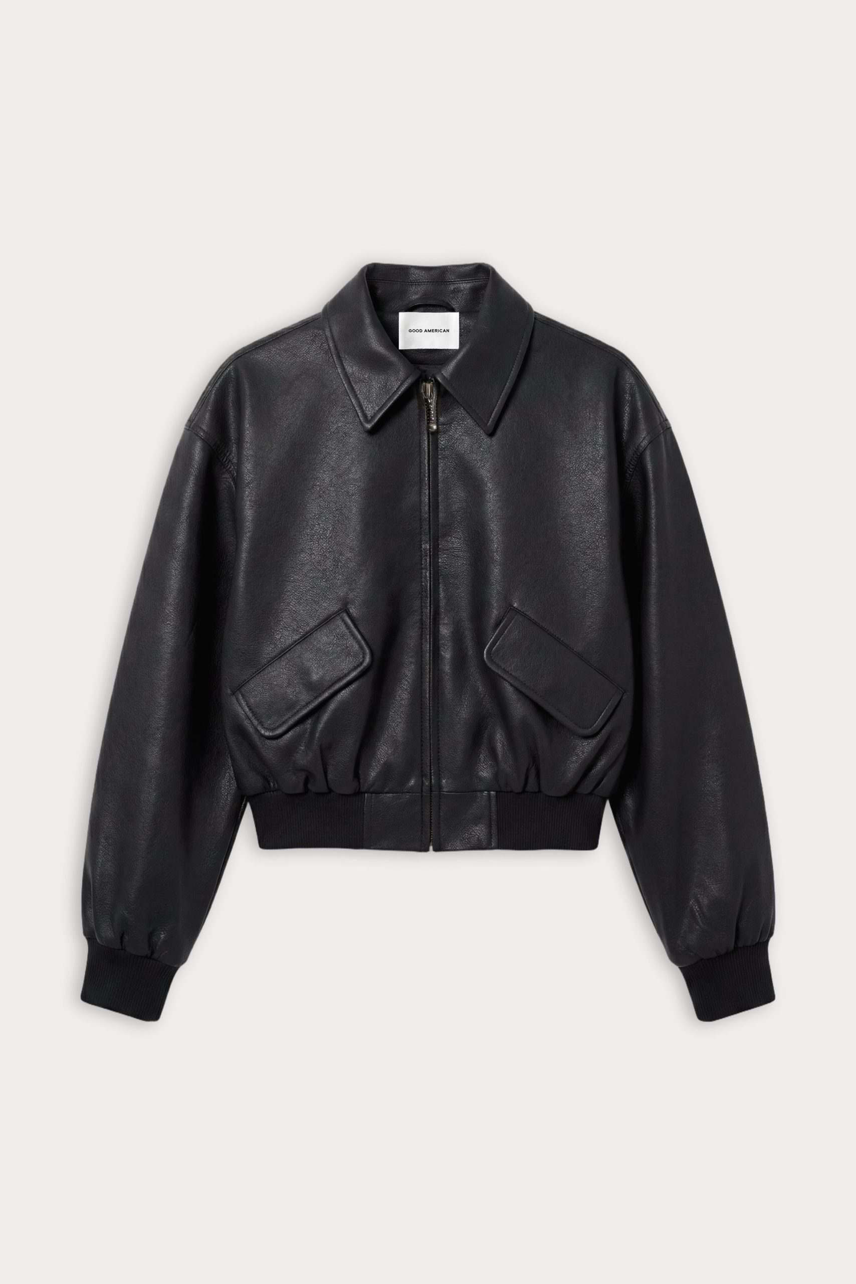 THE BETTER THAN LEATHER BOMBER JACKET | BLACK001 - Image 5