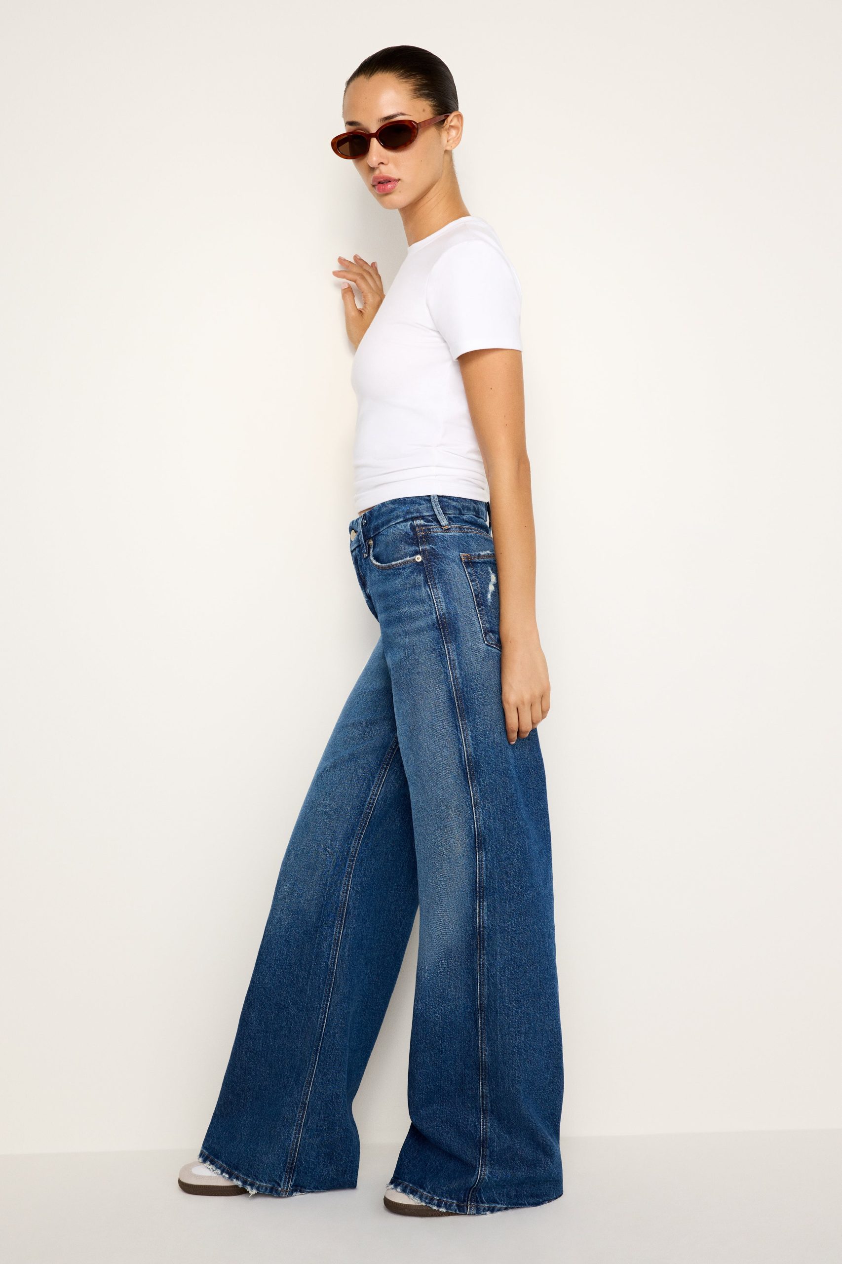 GOOD SKATE WIDE LEG JEANS | INDIGO713 - Image 3